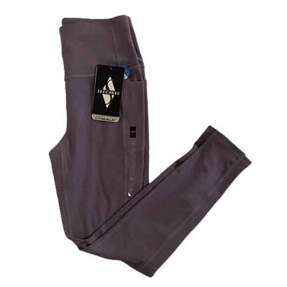 Skechers Go Walk Purple Women's Athletic Workout Yoga Pants, Size Small - Picture 1 of 5
